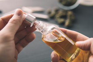 a person preparing to use thc before thc addiction treatment center